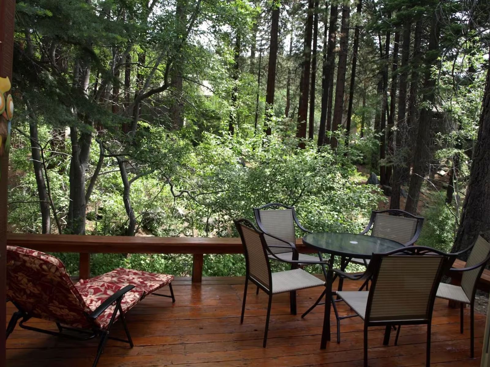 Our cozy creekside condo in Tahoe
